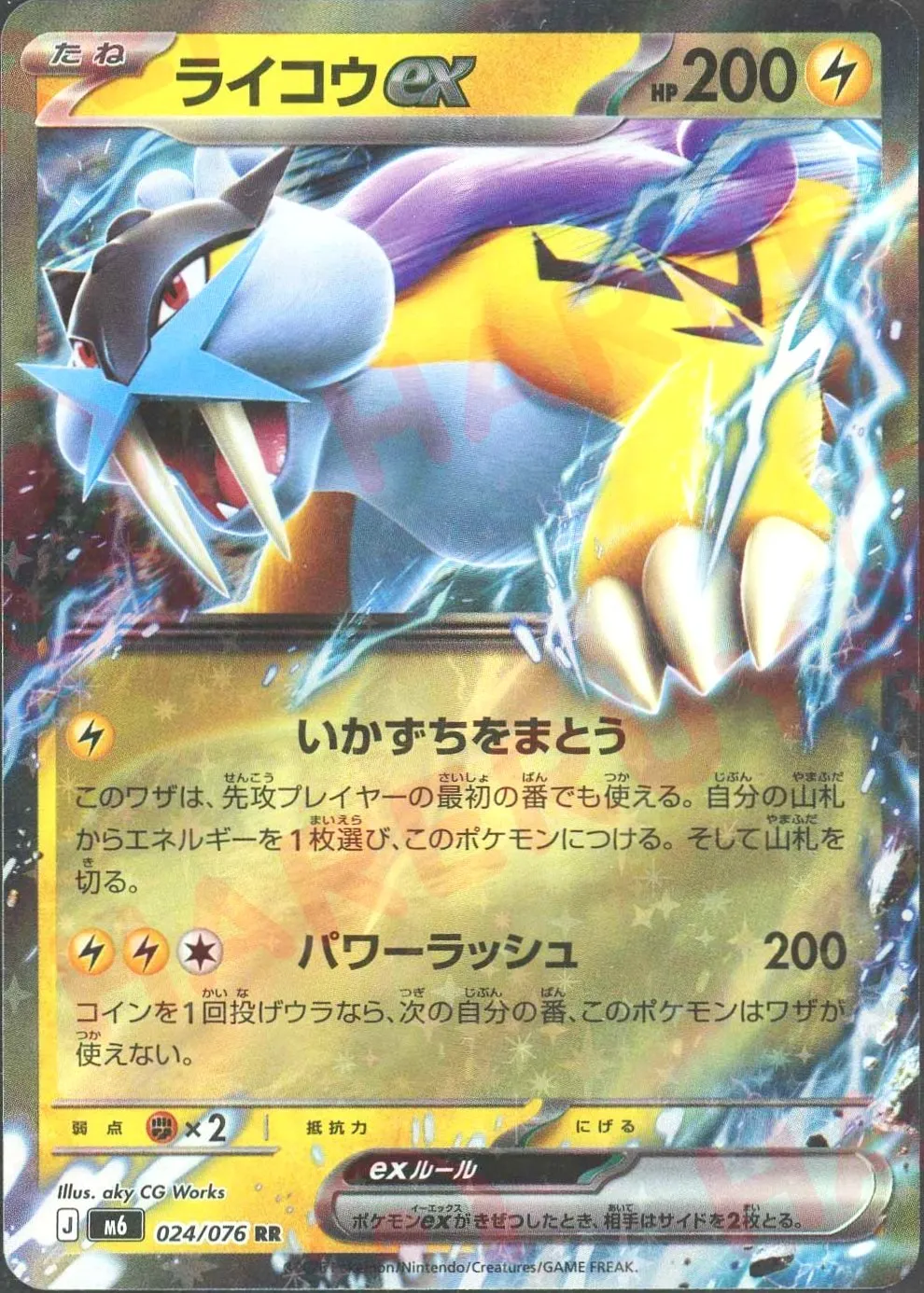 ライコウex(RR)