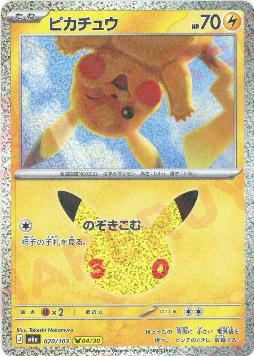 ピカチュウ(-)